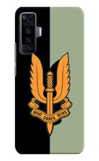 Balidan Logo Vivo X50 Hard Case Back Cover by Casekaro