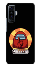 Among Us Shhh! Vivo X50 Hard Case Back Cover by Casekaro