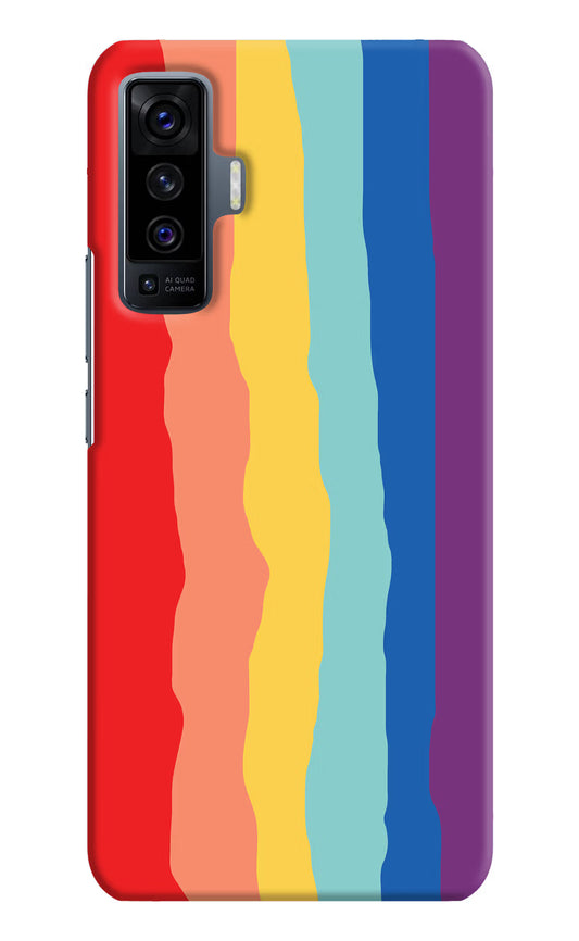 Rainbow Vivo X50 Hard Case Back Cover by Casekaro