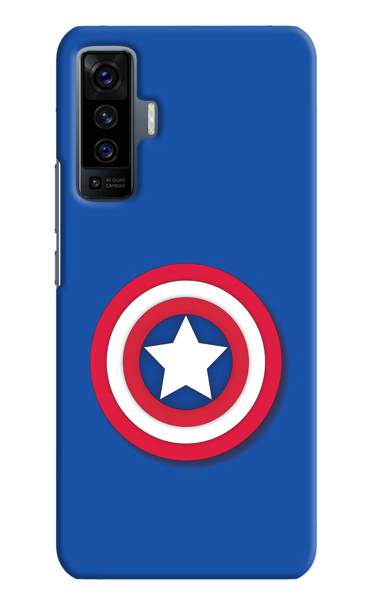 Shield Vivo X50 Hard Case Back Cover by Casekaro