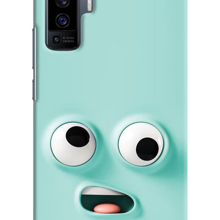 Funny Cartoon Vivo X50 Hard Case Back Cover by Casekaro