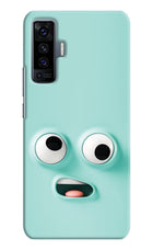 Funny Cartoon Vivo X50 Hard Case Back Cover by Casekaro