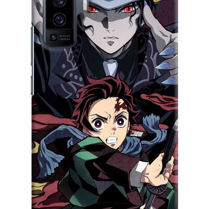 Demon Slayer Vivo X50 Hard Case Back Cover by Casekaro