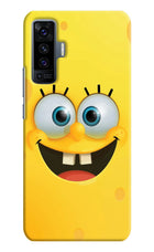 Sponge 1 Vivo X50 Hard Case Back Cover by Casekaro