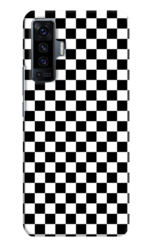 Chess Board Vivo X50 Hard Case Back Cover by Casekaro