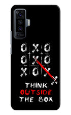 Think out of the BOX Vivo X50 Hard Case Back Cover by Casekaro
