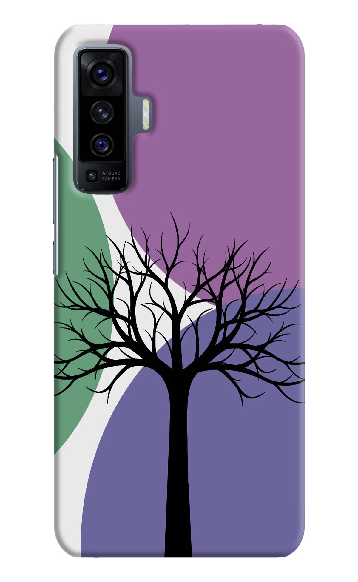 Tree Art Vivo X50 Hard Case Back Cover by Casekaro