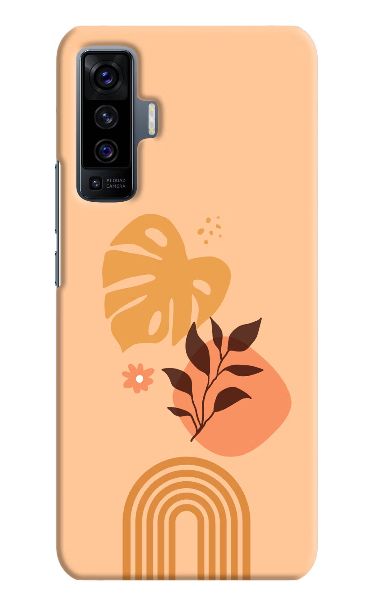 Bohemian Art Vivo X50 Hard Case Back Cover by Casekaro