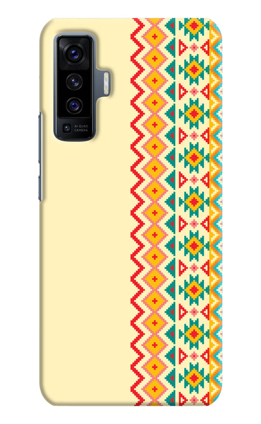Ethnic Seamless Vivo X50 Hard Case Back Cover by Casekaro