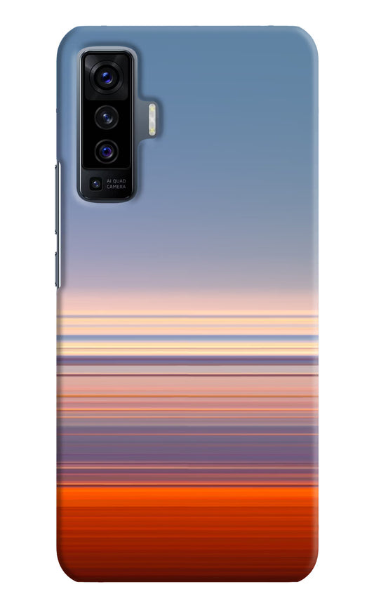 Morning Colors Vivo X50 Hard Case Back Cover by Casekaro