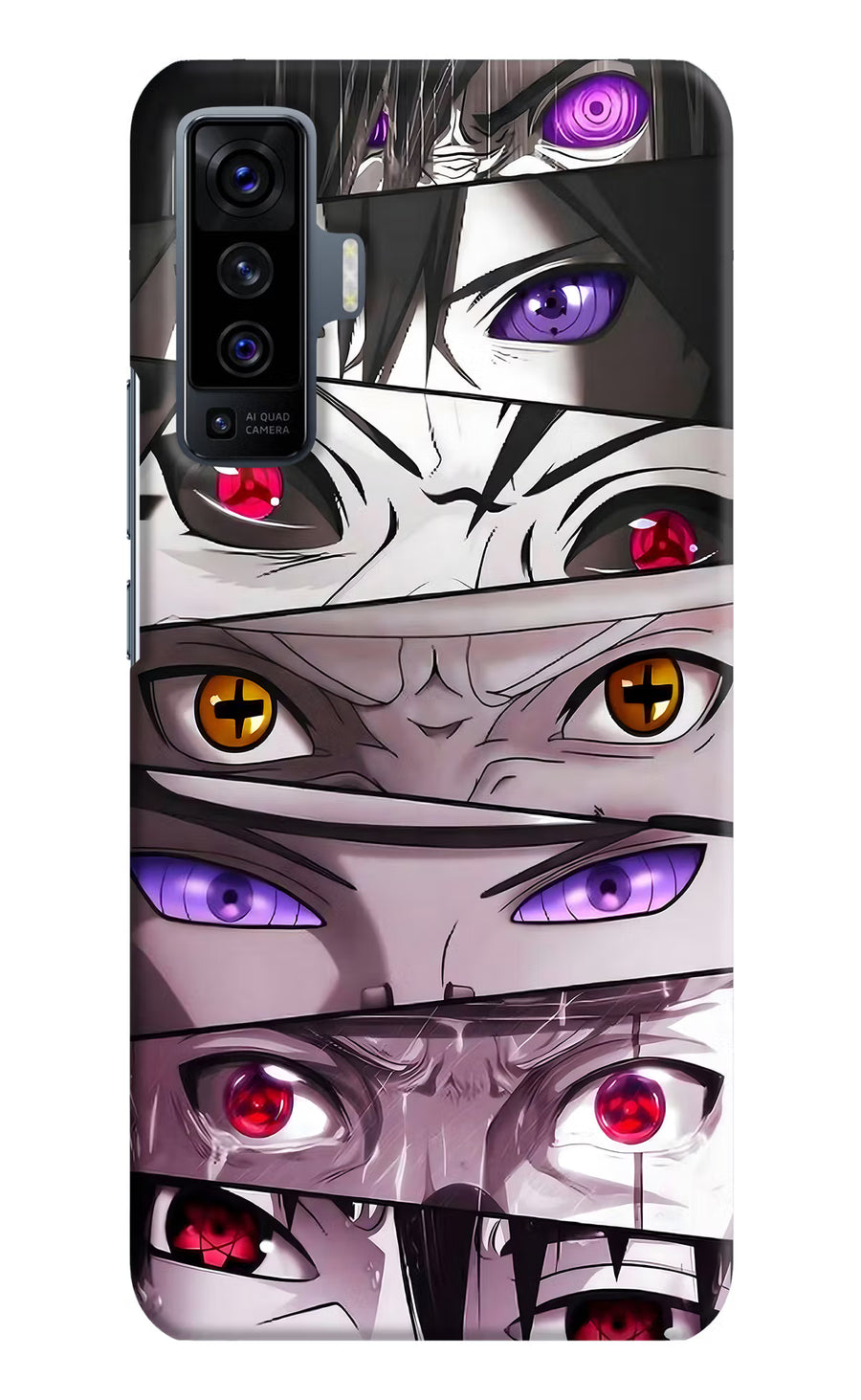 Naruto Anime Vivo X50 Back Cover, Hard case
