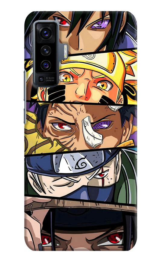 Naruto Character Vivo X50 Hard Case Back Cover by Casekaro