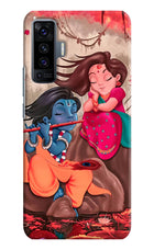 Radhe Krishna Vivo X50 Hard Case Back Cover by Casekaro