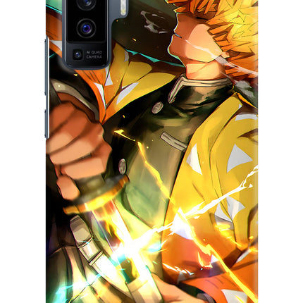 Demon Slayer Vivo X50 Hard Case Back Cover by Casekaro