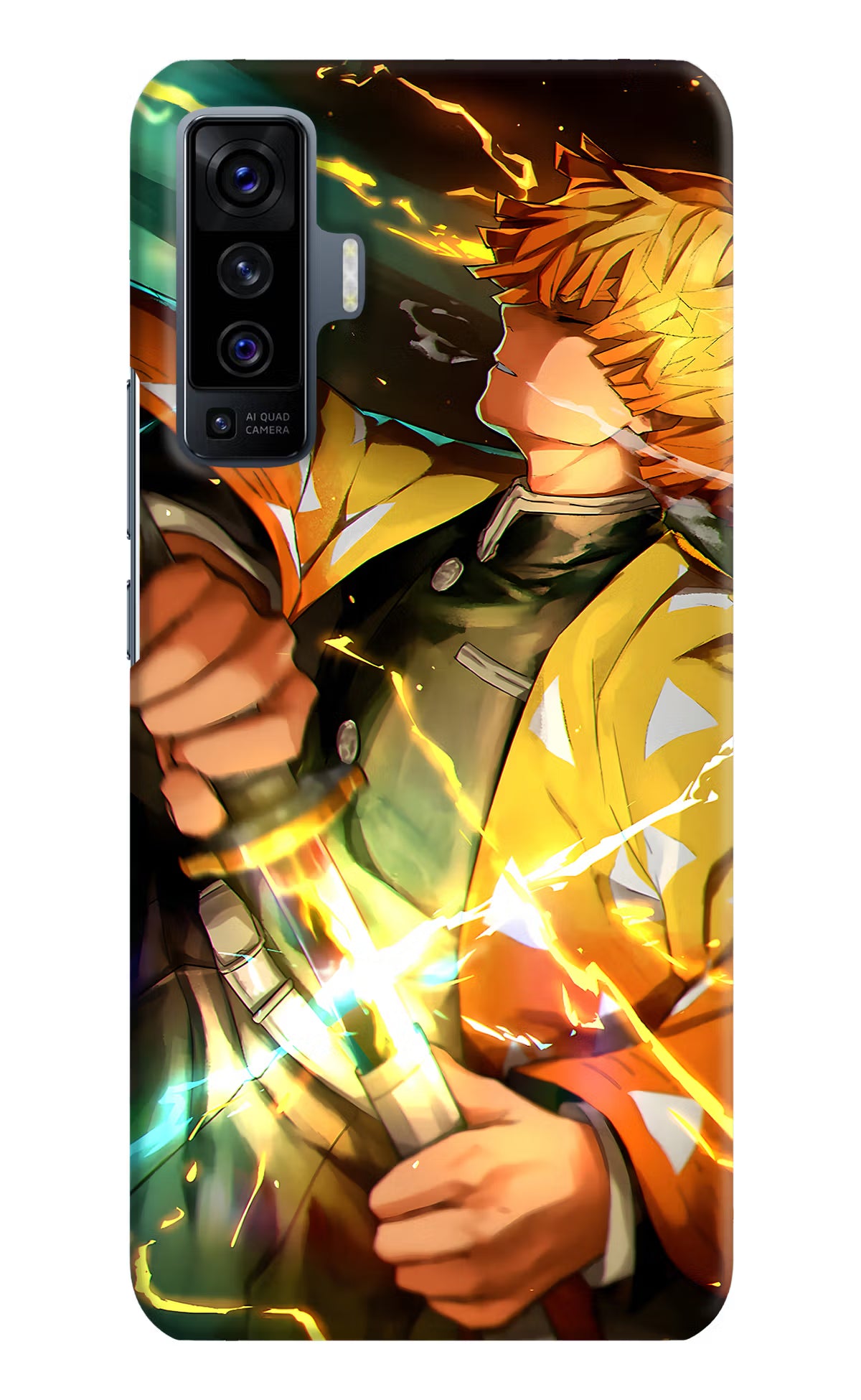 Demon Slayer Vivo X50 Hard Case Back Cover by Casekaro