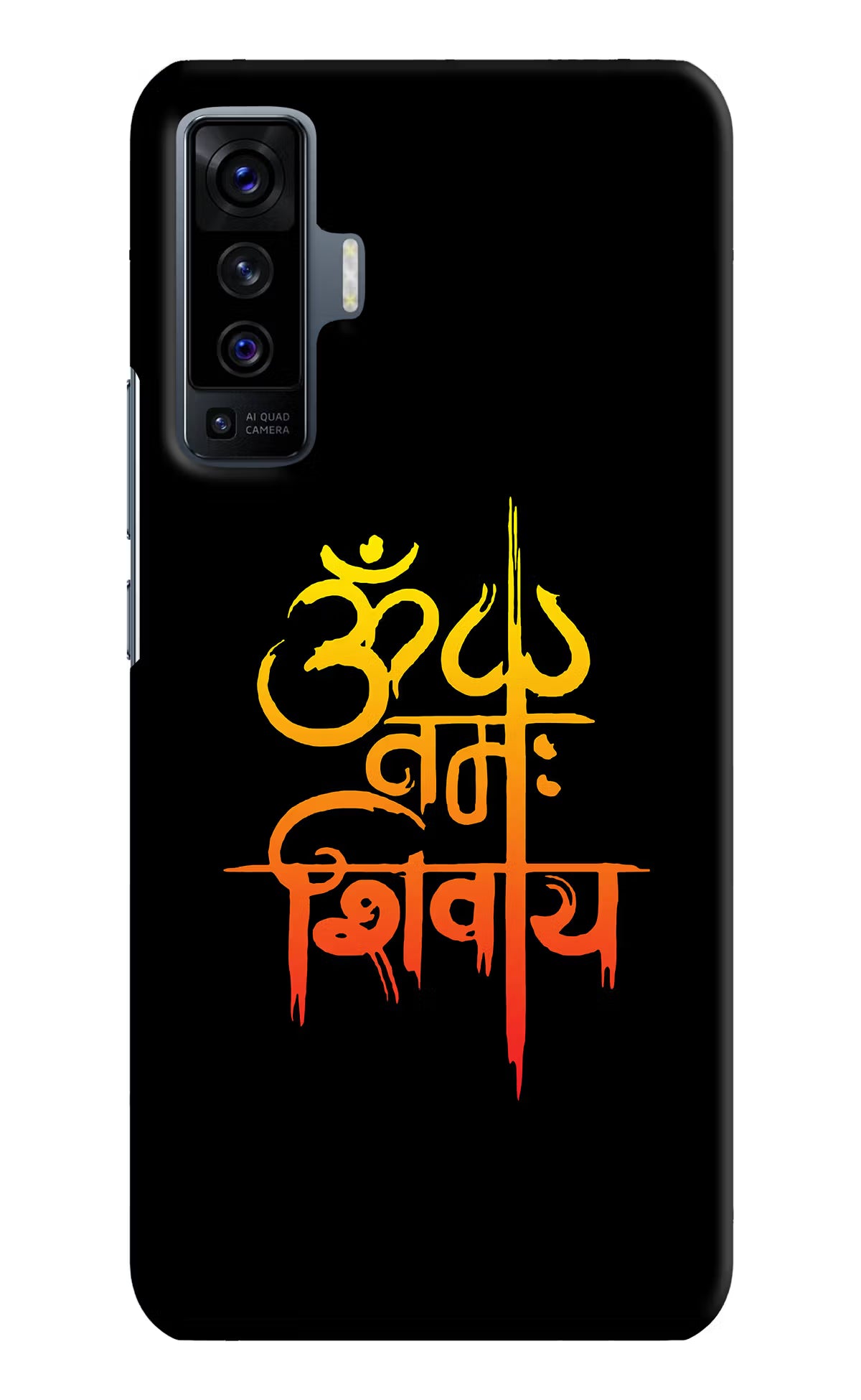 Om Namah Shivay Vivo X50 Hard Case Back Cover by Casekaro