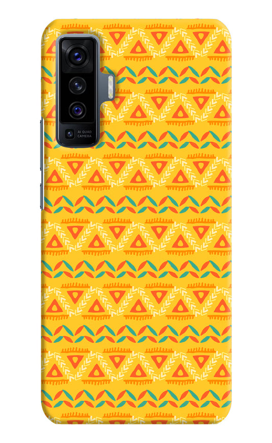 Tribal Pattern Vivo X50 Hard Case Back Cover by Casekaro
