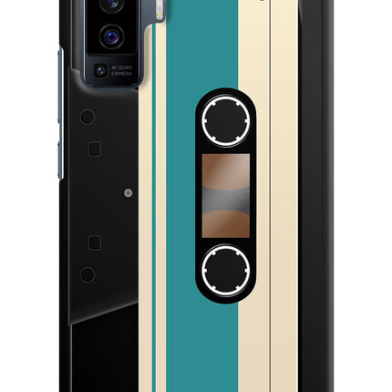 Cassette Vivo X50 Hard Case Back Cover by Casekaro