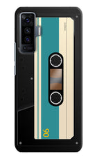 Cassette Vivo X50 Hard Case Back Cover by Casekaro