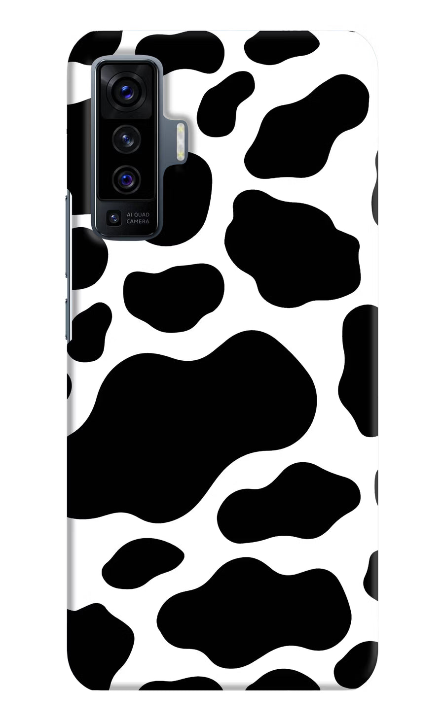 Cow Spots Vivo X50 Back Cover, Hard case