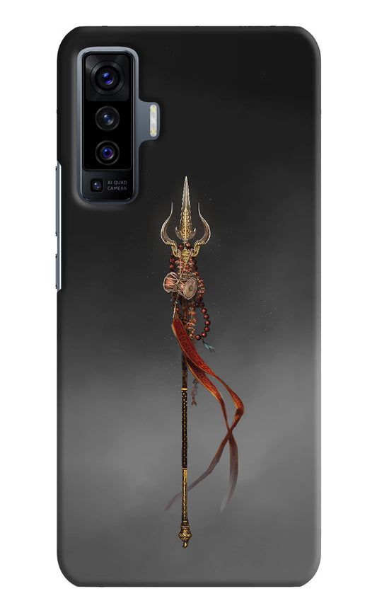 Shiv Trishul Vivo X50 Hard Case Back Cover by Casekaro