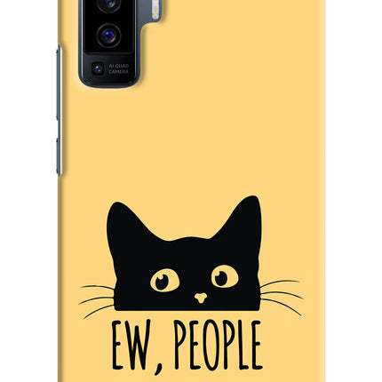 Ew People Catitude Vivo X50 Hard Case Back Cover by Casekaro