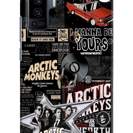 Arctic Monkeys Vivo X50 Hard Case Back Cover by Casekaro