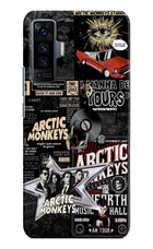 Arctic Monkeys Vivo X50 Hard Case Back Cover by Casekaro