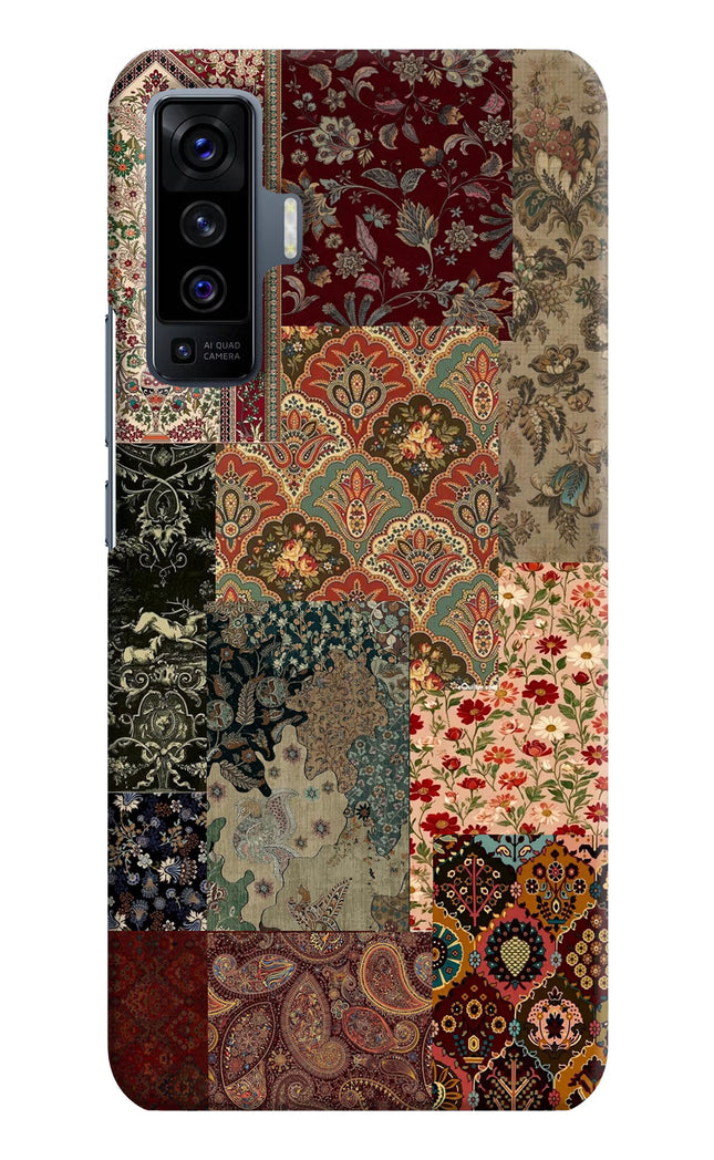 Desi Print Vivo X50 Hard Case Back Cover by Casekaro