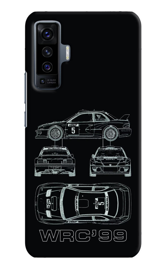 WRC'99 Vivo X50 Hard Case Back Cover by Casekaro