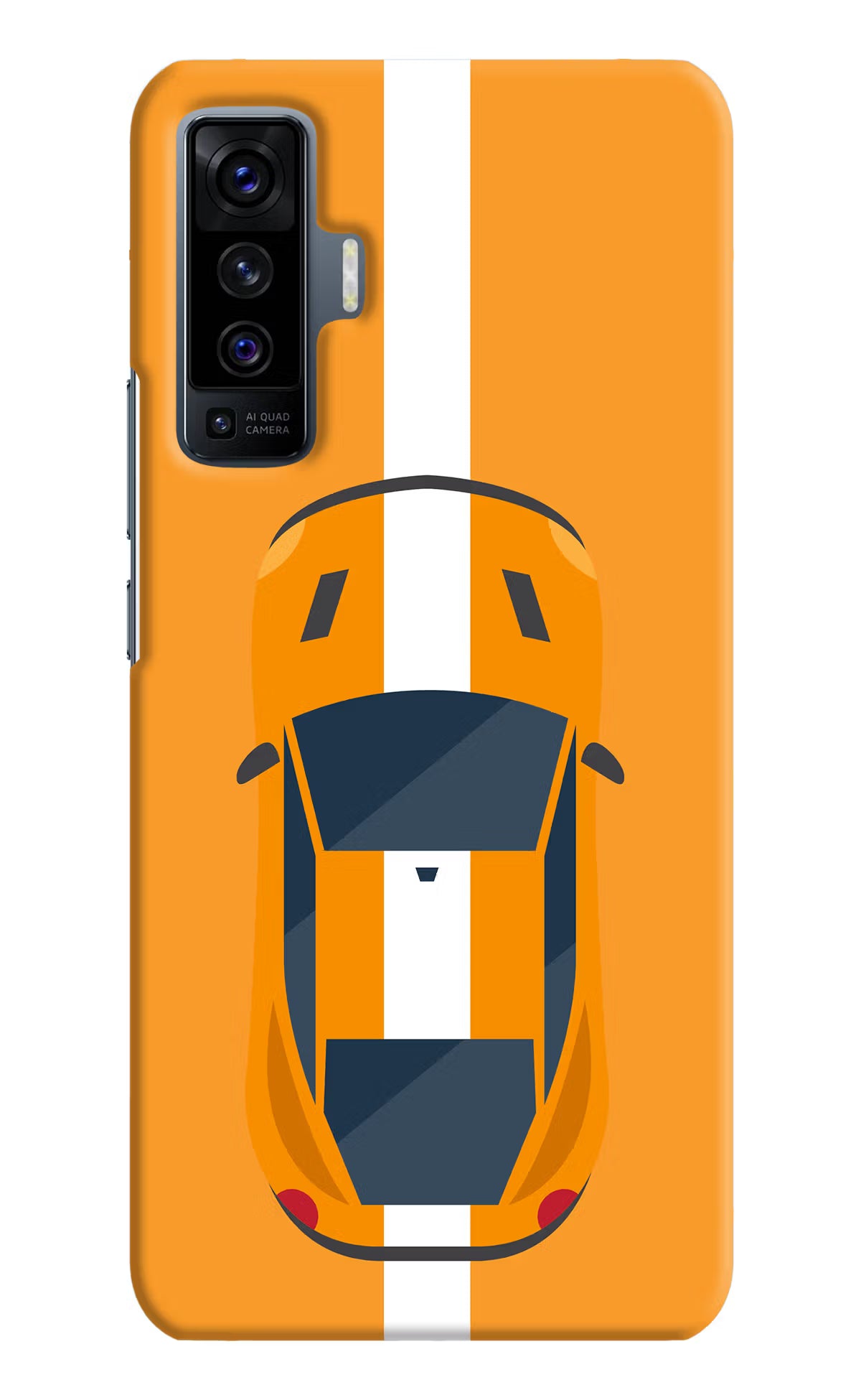 Highway Pursuit Vivo X50 Hard Case Back Cover by Casekaro