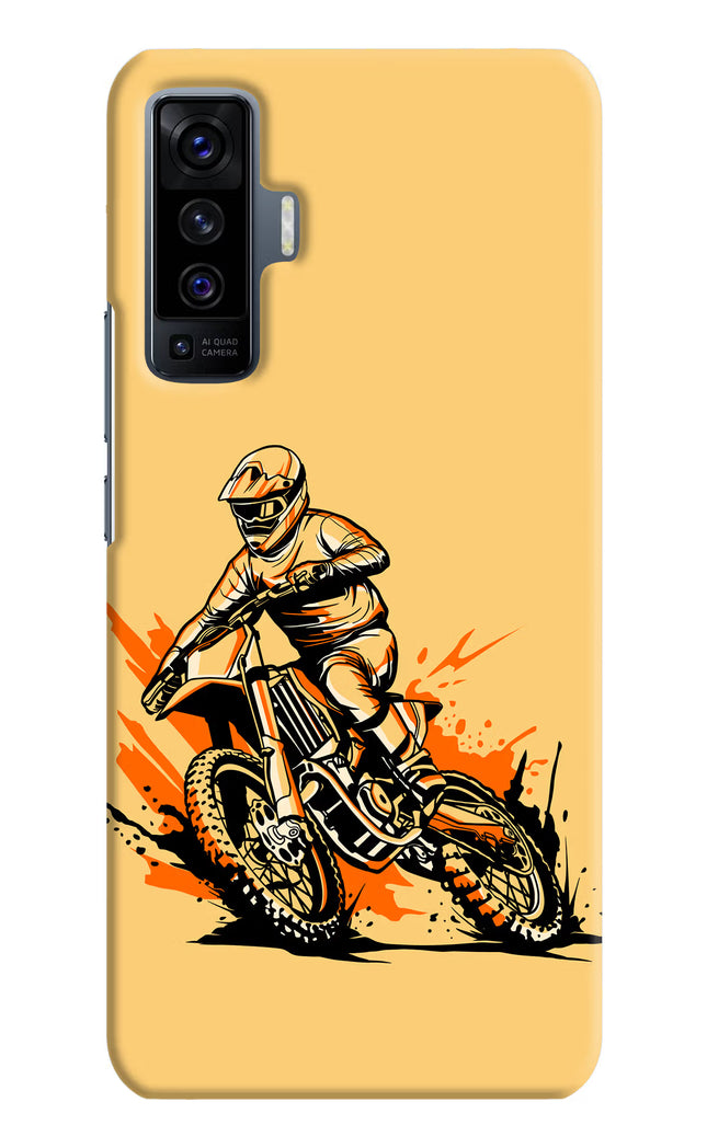 Off-Road Fury Vivo X50 Hard Case Back Cover by Casekaro