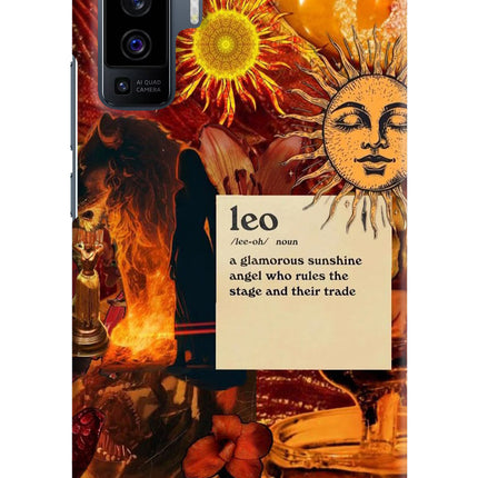 Leo Zodiac Vivo X50 Hard Case Back Cover by Casekaro