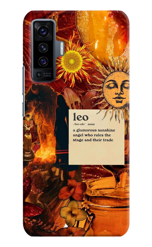Leo Zodiac Vivo X50 Hard Case Back Cover by Casekaro