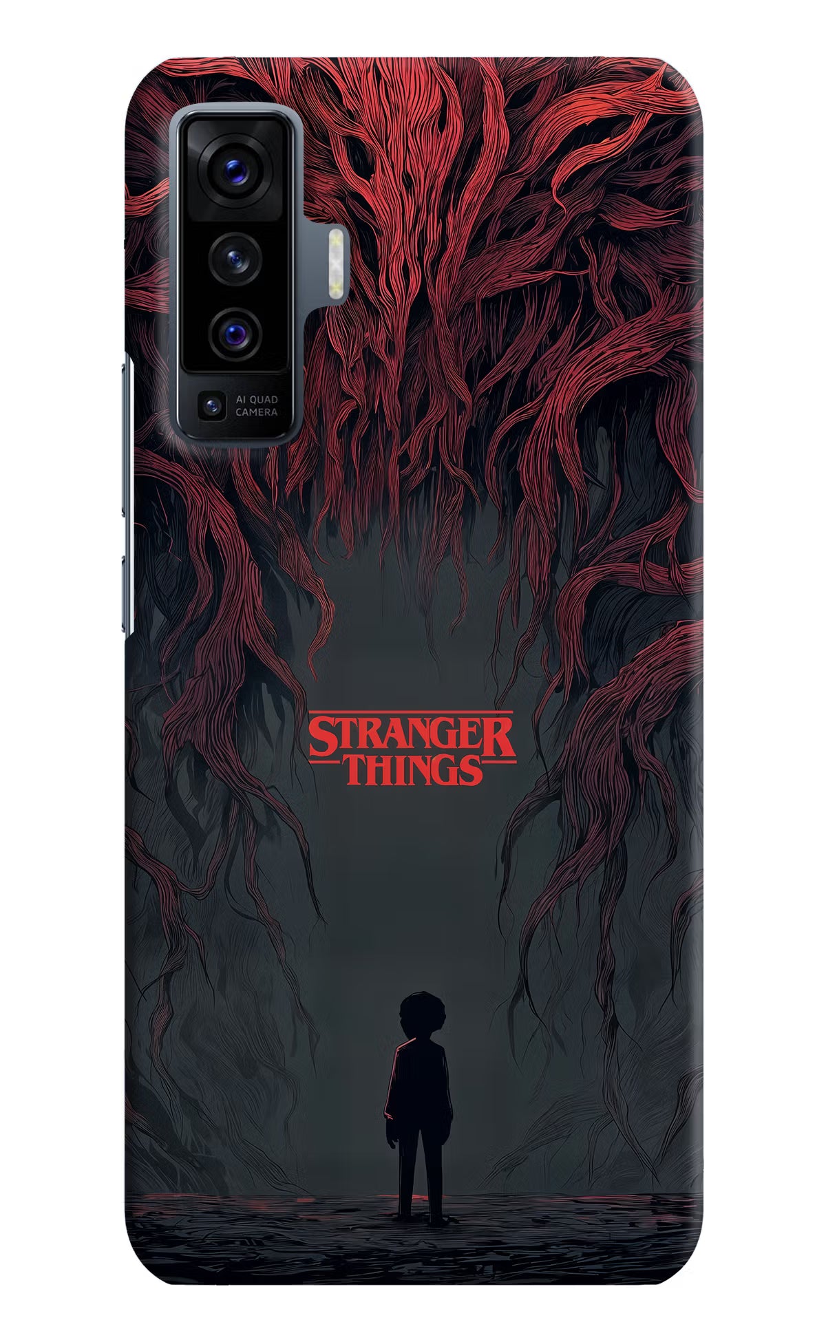Ordinary Things Dark Side Vivo X50 Hard Case Back Cover by Casekaro