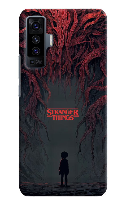Ordinary Things Dark Side Vivo X50 Hard Case Back Cover by Casekaro
