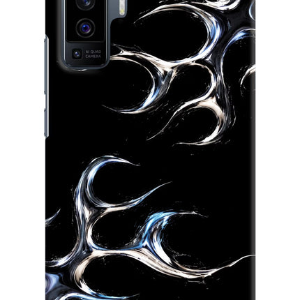 Chrome Tribal Vivo X50 Hard Case Back Cover by Casekaro