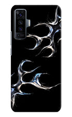 Chrome Tribal Vivo X50 Hard Case Back Cover by Casekaro