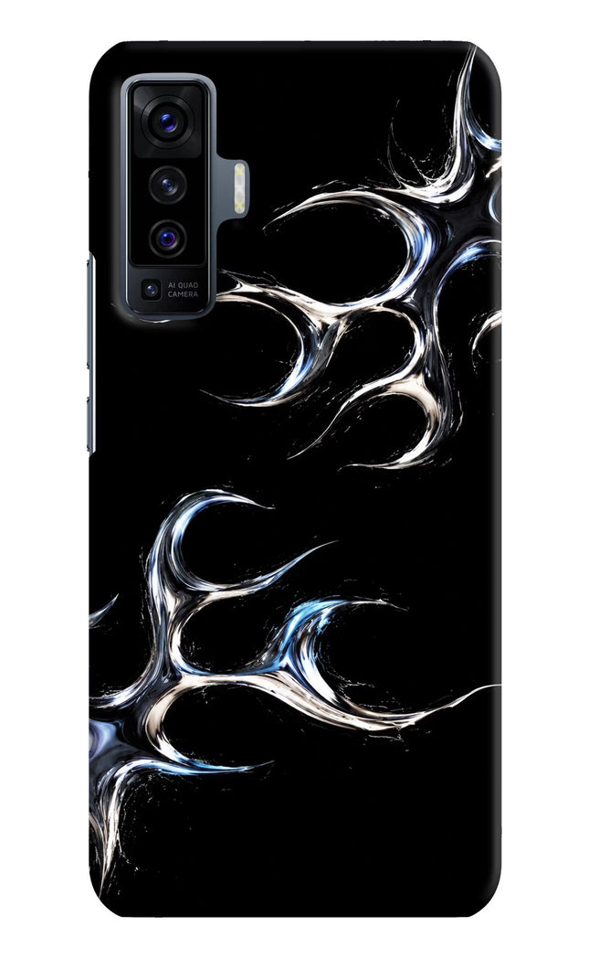 Chrome Tribal Vivo X50 Hard Case Back Cover by Casekaro