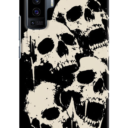 Dead Stack Vivo X50 Hard Case Back Cover by Casekaro
