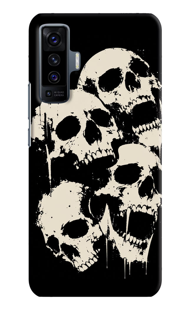 Dead Stack Vivo X50 Hard Case Back Cover by Casekaro