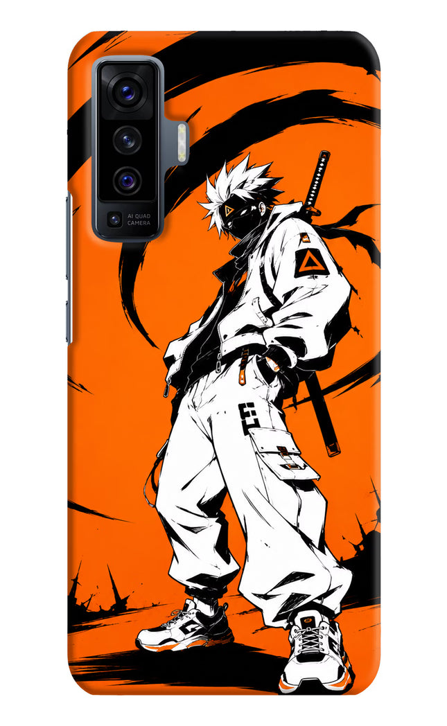 Street Samurai  Vivo X50 Hard Case Back Cover by Casekaro