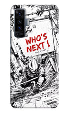 Who's Next Vivo X50 Hard Case Back Cover by Casekaro