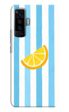 Summer Lemon Vivo X50 Hard Case Back Cover by Casekaro