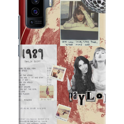 Taylor Swift Vivo X50 Hard Case Back Cover by Casekaro