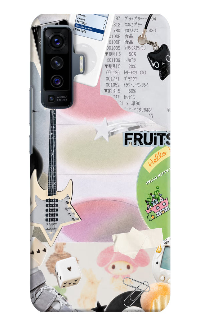 Softcore case Vivo X50 Hard Case Back Cover by Casekaro