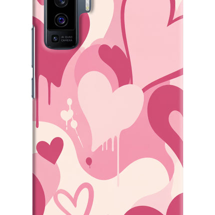 Hearty case Vivo X50 Hard Case Back Cover by Casekaro