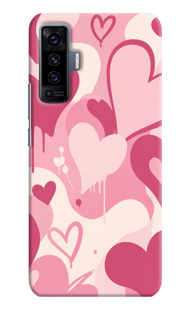 Hearty case Vivo X50 Hard Case Back Cover by Casekaro