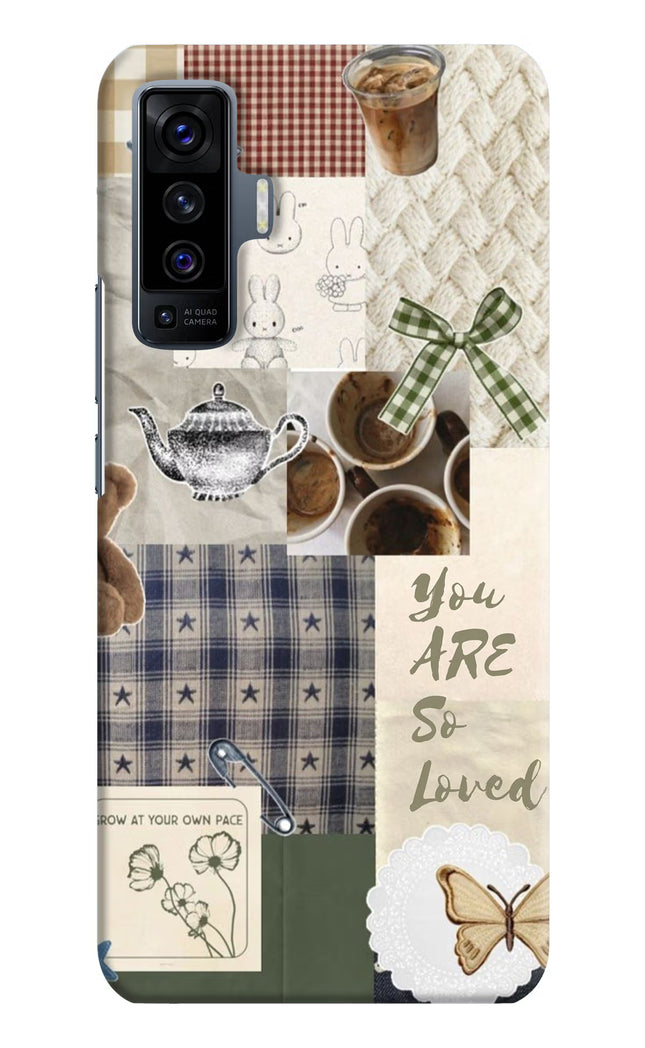 Cookie Vivo X50 Hard Case Back Cover by Casekaro