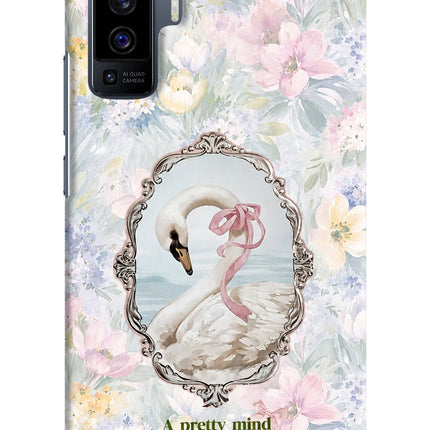 Pretty Mind Pretty Soul Vivo X50 Hard Case Back Cover by Casekaro